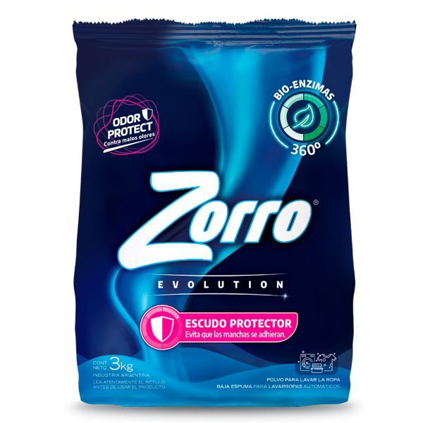 ZORRO JAB POLVO x800g EVOL ESCUDO