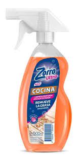 ZORRO LIMPIADOR ANTIGRASA x500ml GATILLO