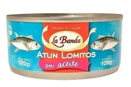 LA BANDA ATUN LOMO x170g ACEITE