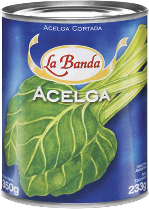 LA BANDA ACELGA CORTADA x350g