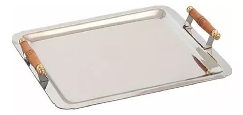 ACERMEL BANDEJA ASAS MADERA 33cm