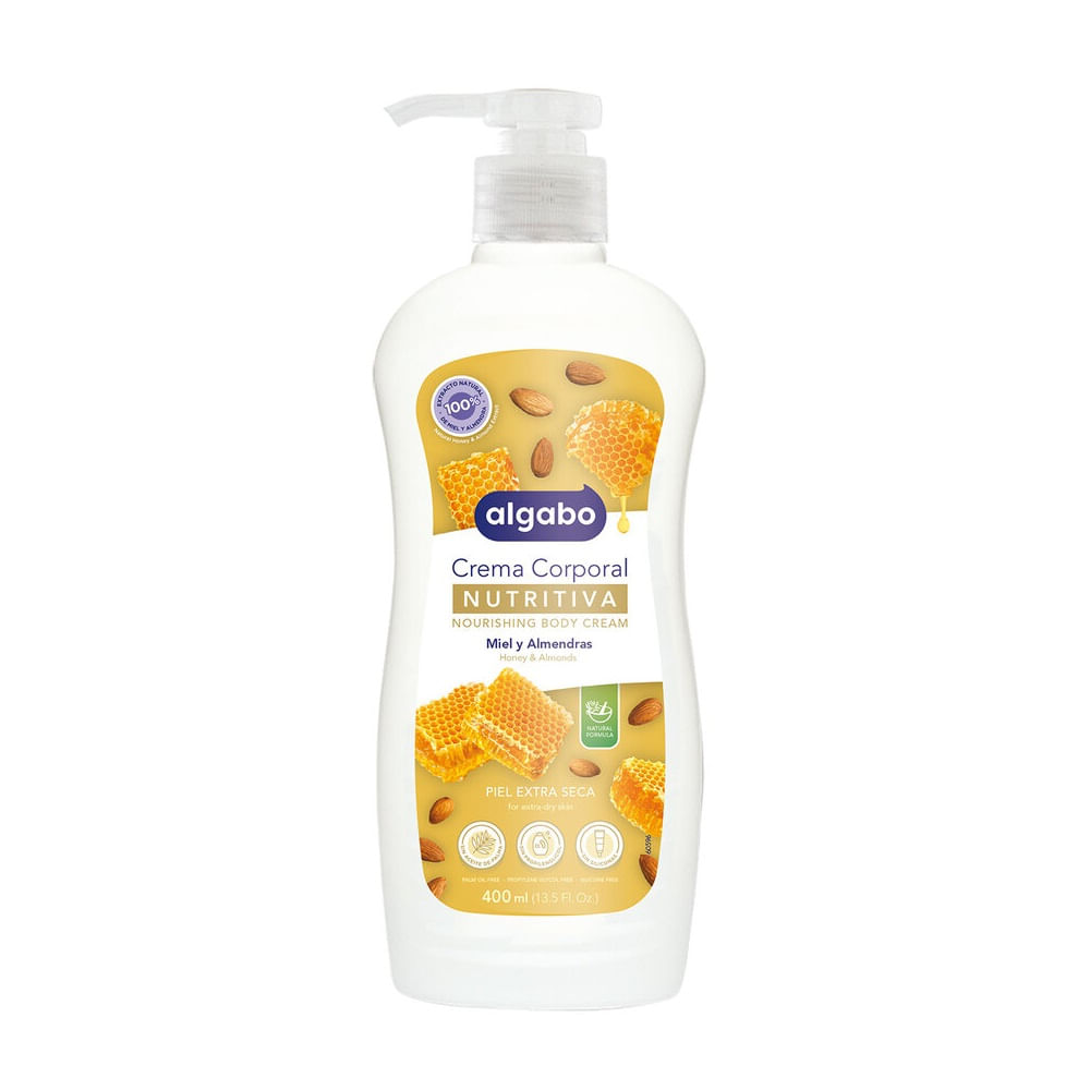 ALGABO CREMA x400ml MIEL-ALM