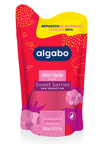 ALGABO JABON LIQ x300ml DP FRUTOS