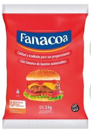 FANACOA KETCHUP x3Kg