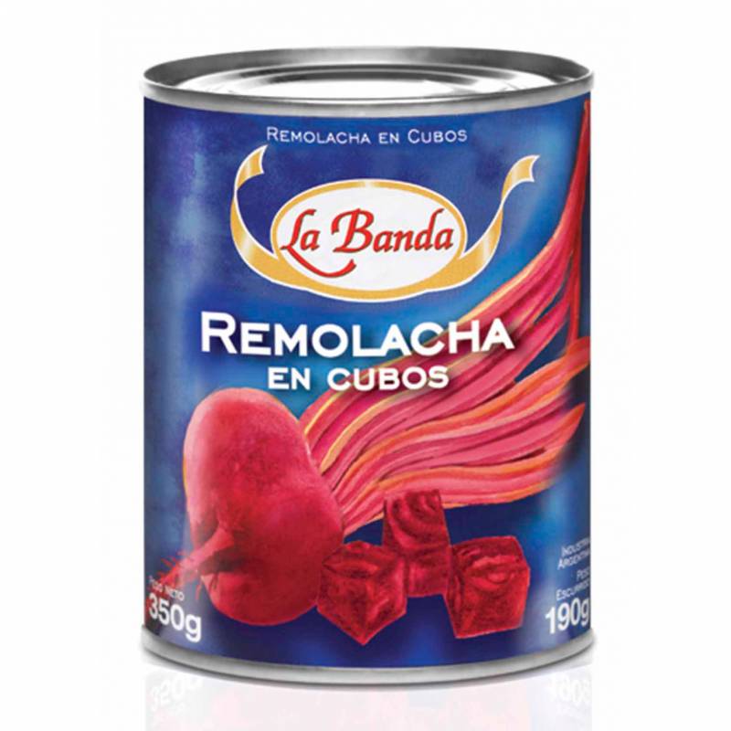 LA BANDA REMOLACHA x350g CUBOS