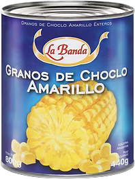 LA BANDA CHOCLO AMARILLO x800g ENTERO