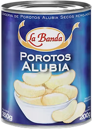 LA BANDA POROTOS ALUBIA x350g SECOS REMOJADOS