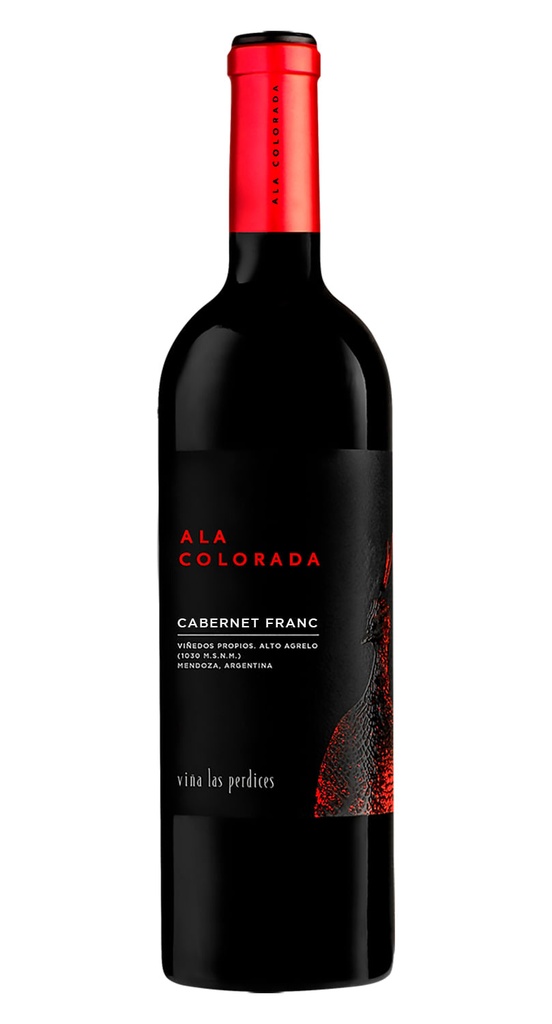 LAS PERDICES ALA COLORADA x750ml CAB FRANC