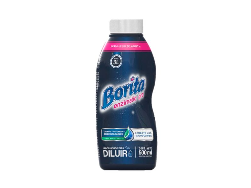 BORITA JAB LIQ P/DILUIR x500ml