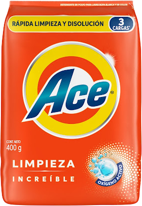 ACE JAB POLVO x400g LAV MANO