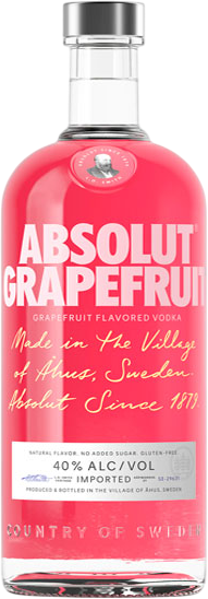 ABSOLUT VODKA x700ml GRAPEFRUIT