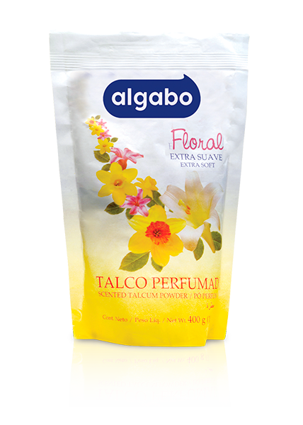 ALGABO TALCO PERF x400g DP FLORAL