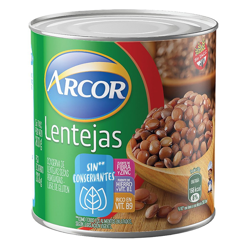 ARCOR LENTEJAS x300g