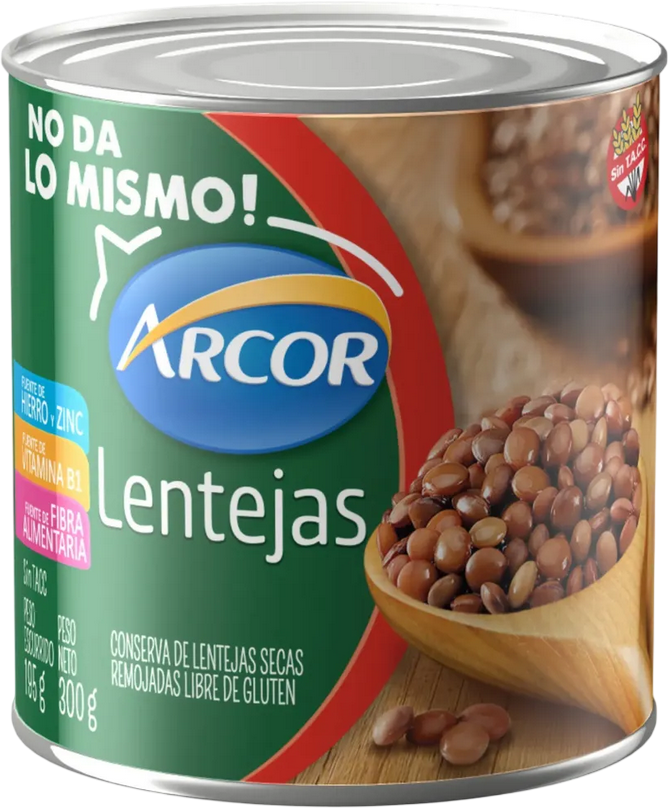 ARCOR LENTEJAS x300g