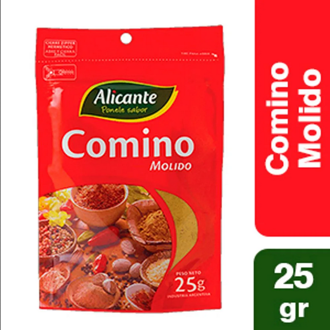 ALICANTE COMINO x25g MOLIDO
