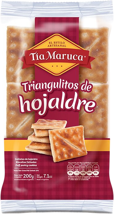 TIA MARUCA TRIANGULOS HOJAL x200g