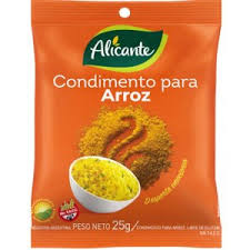 ALICANTE CONDIMENTO x25g P/ARROZ