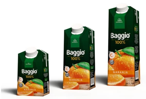 BAGGIO 100% EXPRIMIDO x1L NARANJA