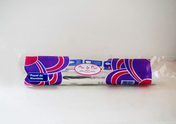 MAR DE FLOR PAPEL ALUMINIO x4m