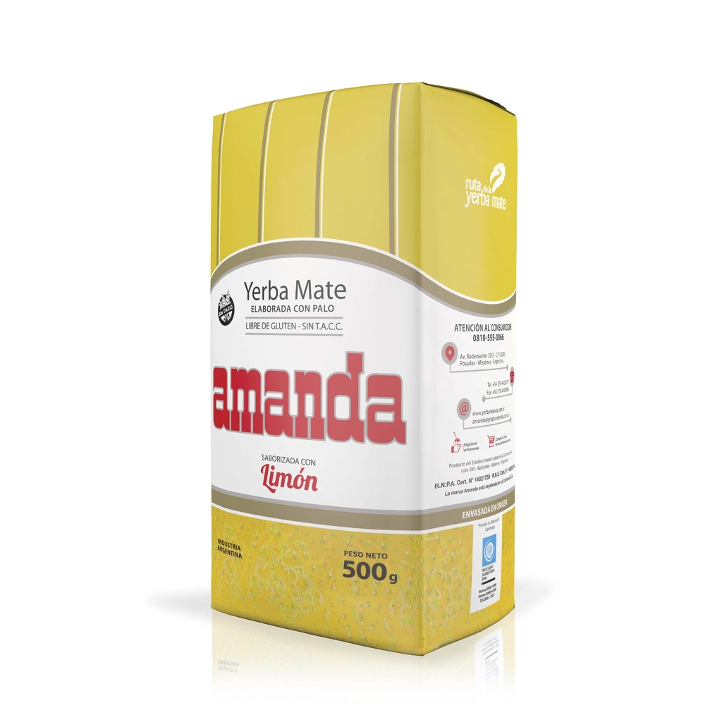 AMANDA YERBA LIMON x500g