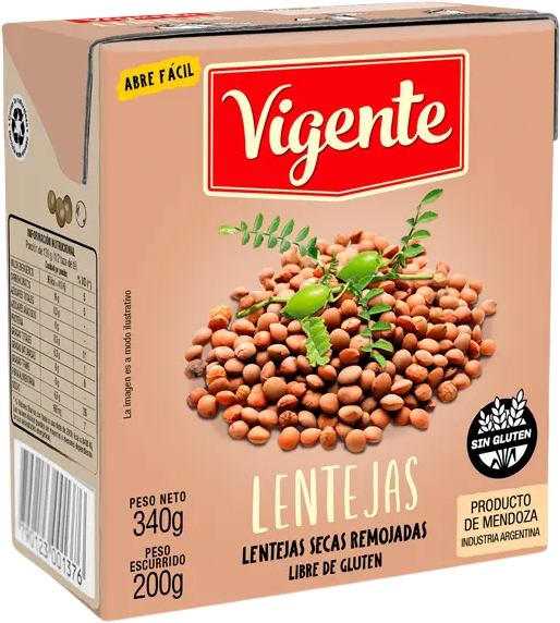 VIGENTE LENTEJAS SECAS/REM x340gr