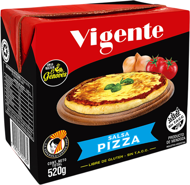 VIGENTE SALSA PIZZA x520g