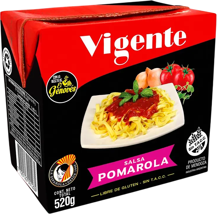 VIGENTE SALSA POMAROLA x520g