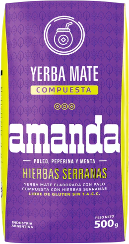 AMANDA YERBA HIERBAS SERR x500g