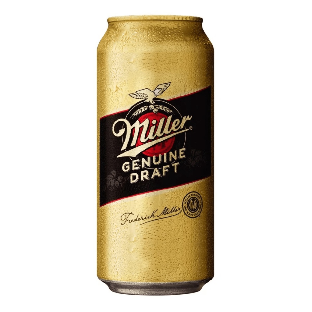 MILLER CERVEZA x473ml LATA