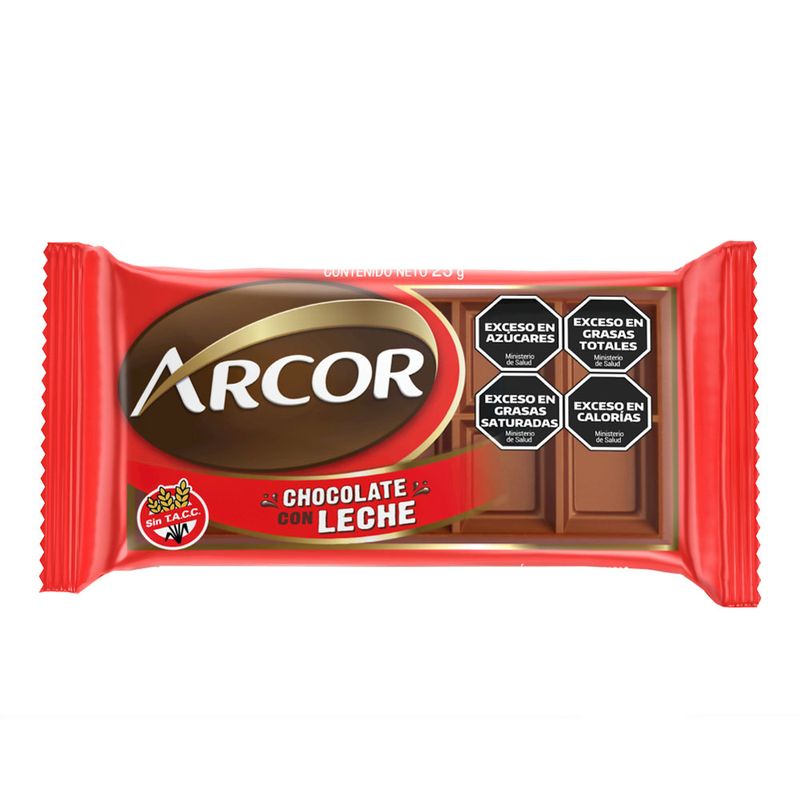 ARCOR CHOCOLATE x25g LECHE