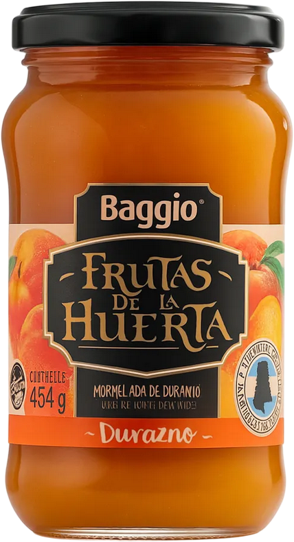 FRUTAS DE LA HUERTA MERM x454g DURAZNO