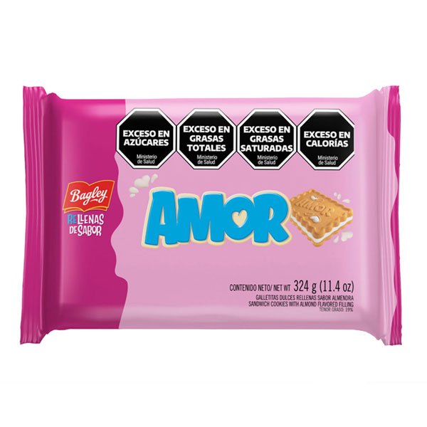 BAGLEY GALLETA AMOR x110g