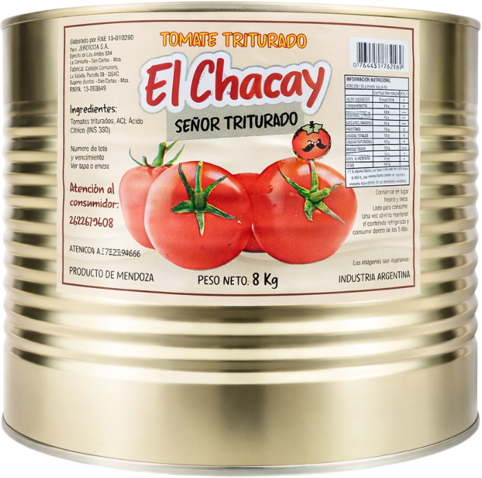 CAMPO SOLCO TOMATE TRITURADO x8KG