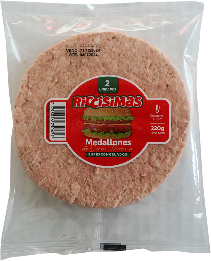 RICCISIMAS MEDALLON DE CARNE x2