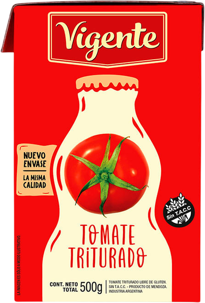 VIGENTE TOMATE TRITURADO x500g