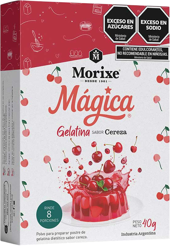 MORIXE GELATINA x40g CEREZA