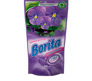 BORITA SUAVIZANTE x900ml VIOLETAS
