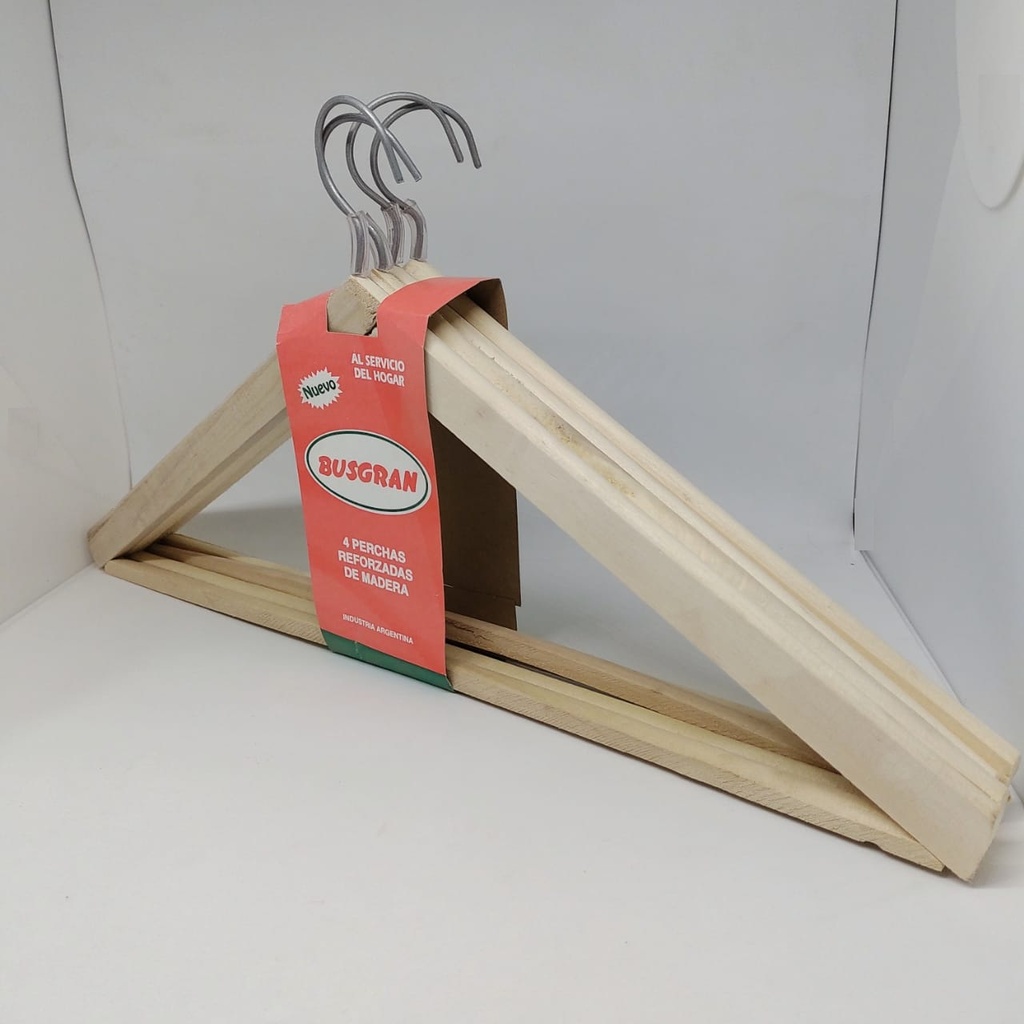 BUSGRAN PERCHA MADERA x4u