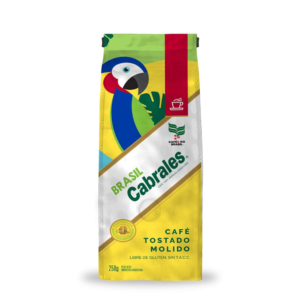 CABRALES CAFE MOLIDO x250g BRASIL