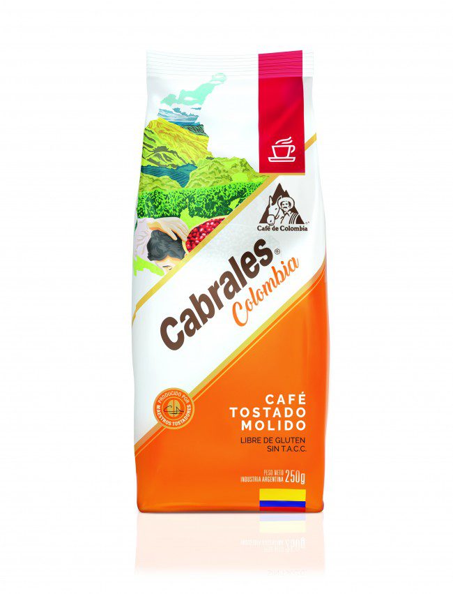 CABRALES CAFE MOLIDO x250g COLOMBIA