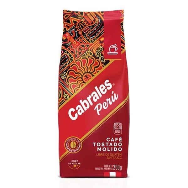 CABRALES CAFE MOLIDO x250g PERU