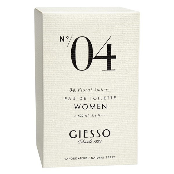 GIESSO W EDT x100ml N 4 FLORAL AMBERY
