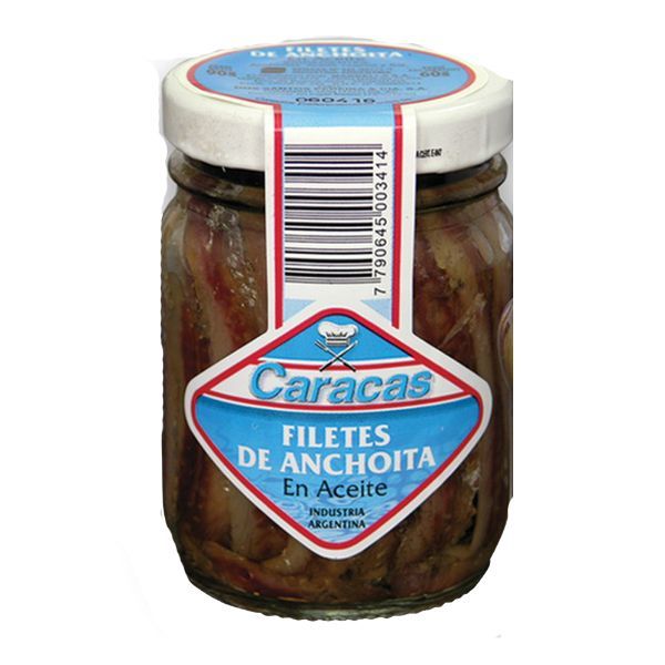 CARACAS ANCHOAS EN FILETE x170g