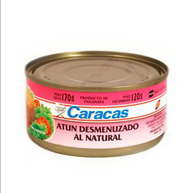 CARACAS ATUN DESMEN x170g NATURAL