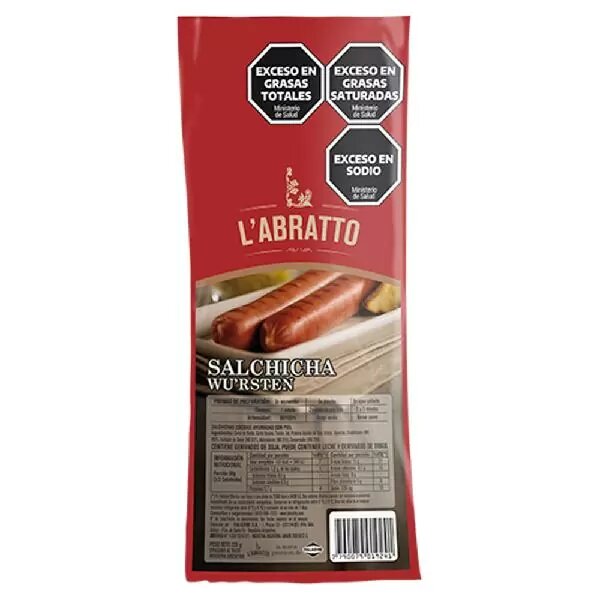 PALADINI LABRATTO SALCHICHA x225g WURSTEN