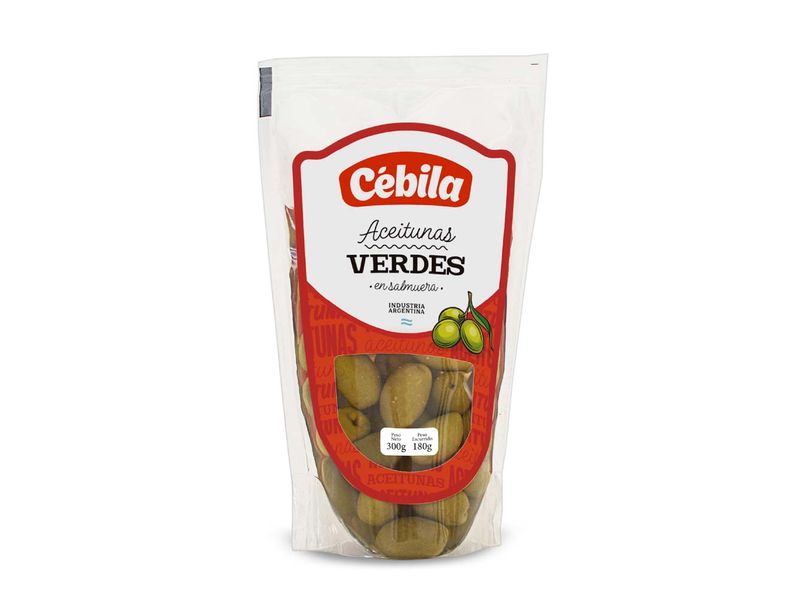 CEBILA ACEITUNA VERDE x300g DP