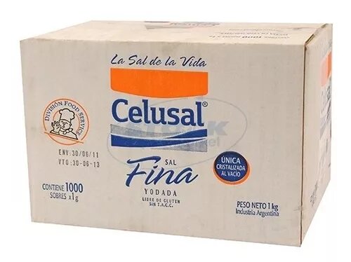 CELUSAL SAL x1000u SOBRE x5g