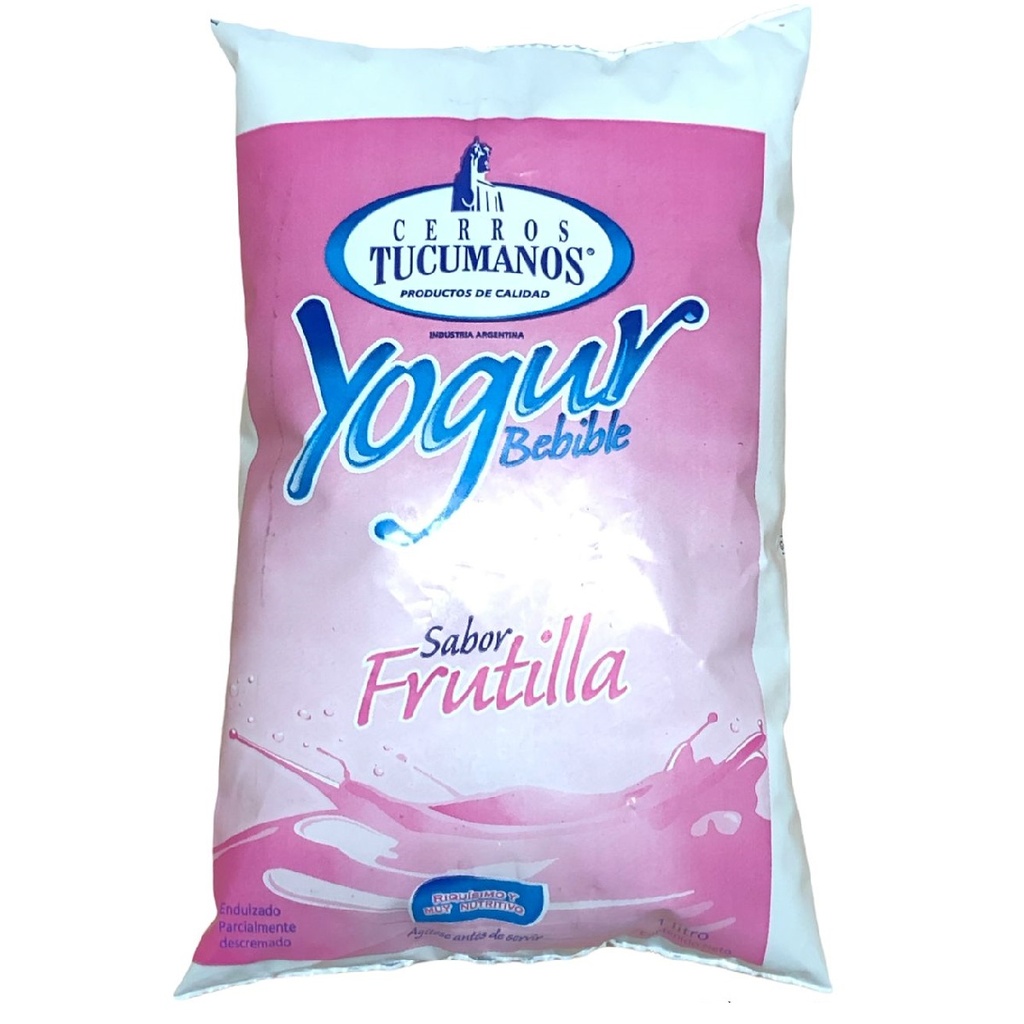 CERROS TUCUMANOS YOGUR x1L FRUT