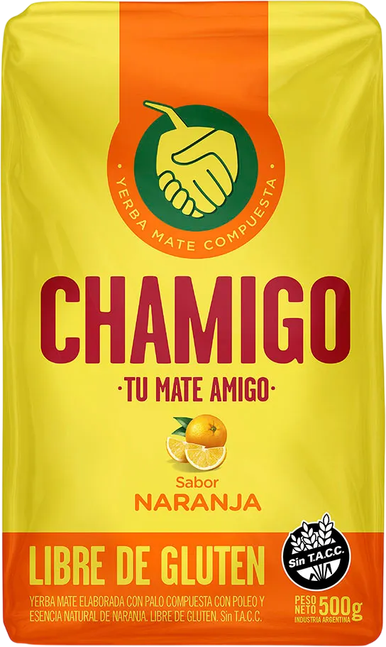 CHAMIGO YERBA x500g NARANJA