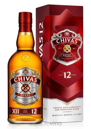 CHIVAS WHISKY 12 AÑOS x700ml
